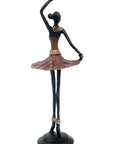 Ballerine 25 cm marron n°1 