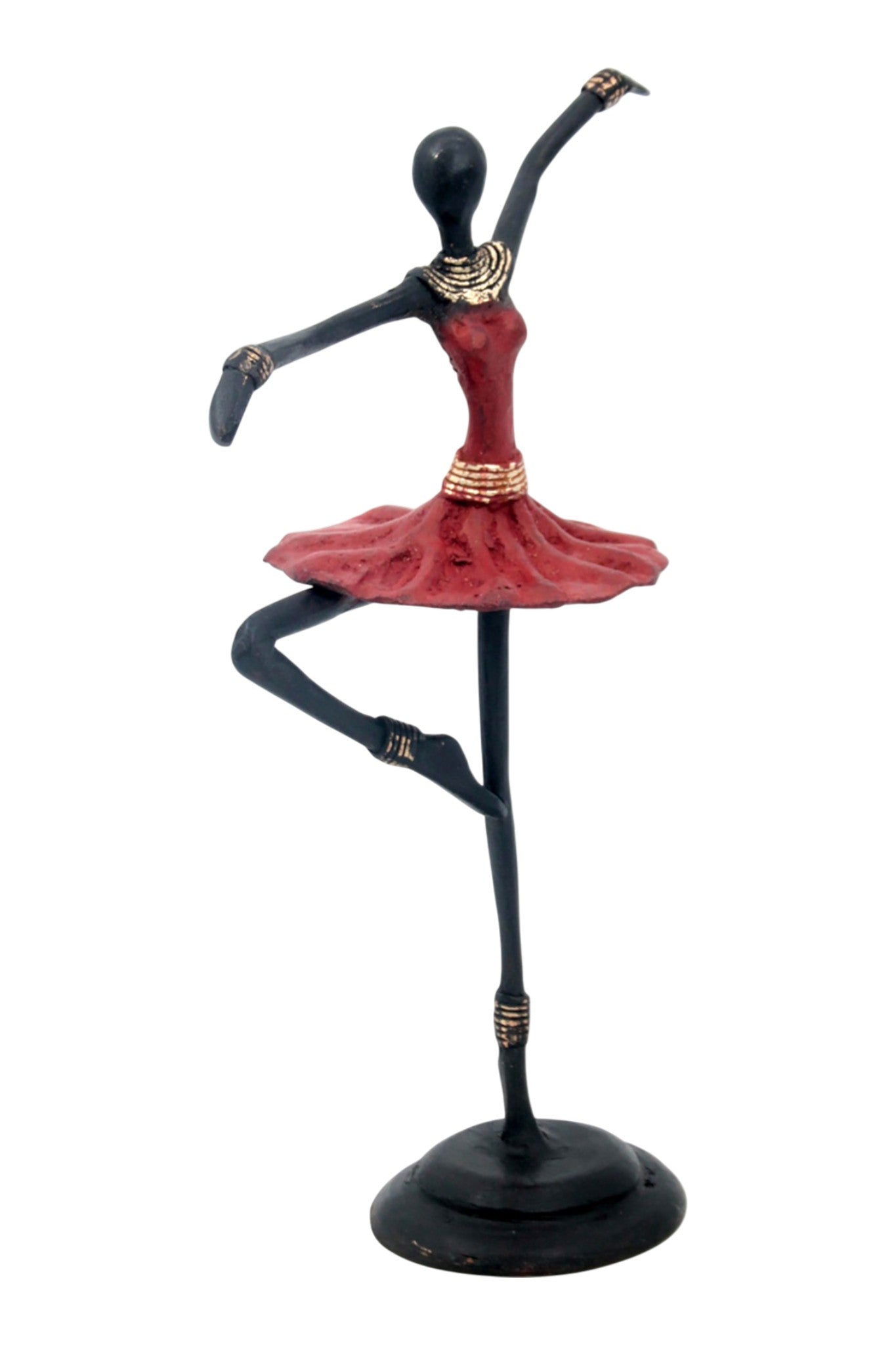 Ballerine 25 cm rouge n°1 