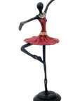 Ballerine 25 cm rouge n°1 