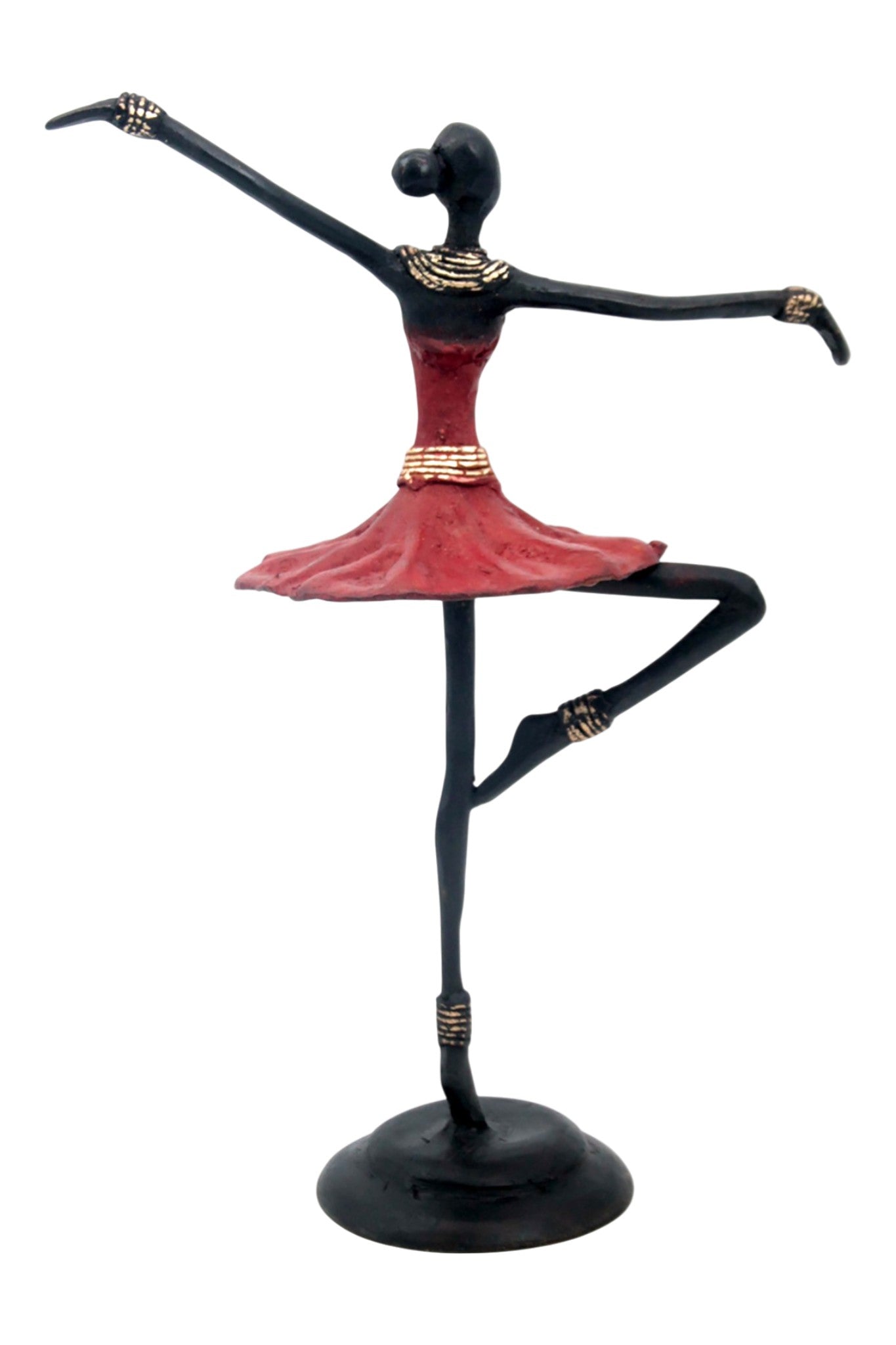 Ballerine 25 cm rouge n°1 