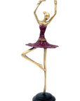 Ballerine 25 cm rouge n°5 