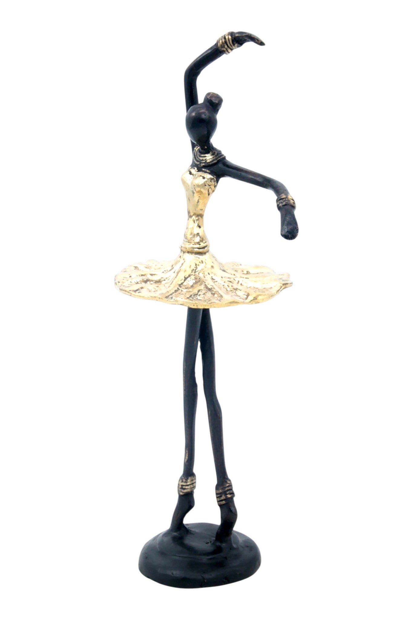 Ballerine 25 cm doré n°2 