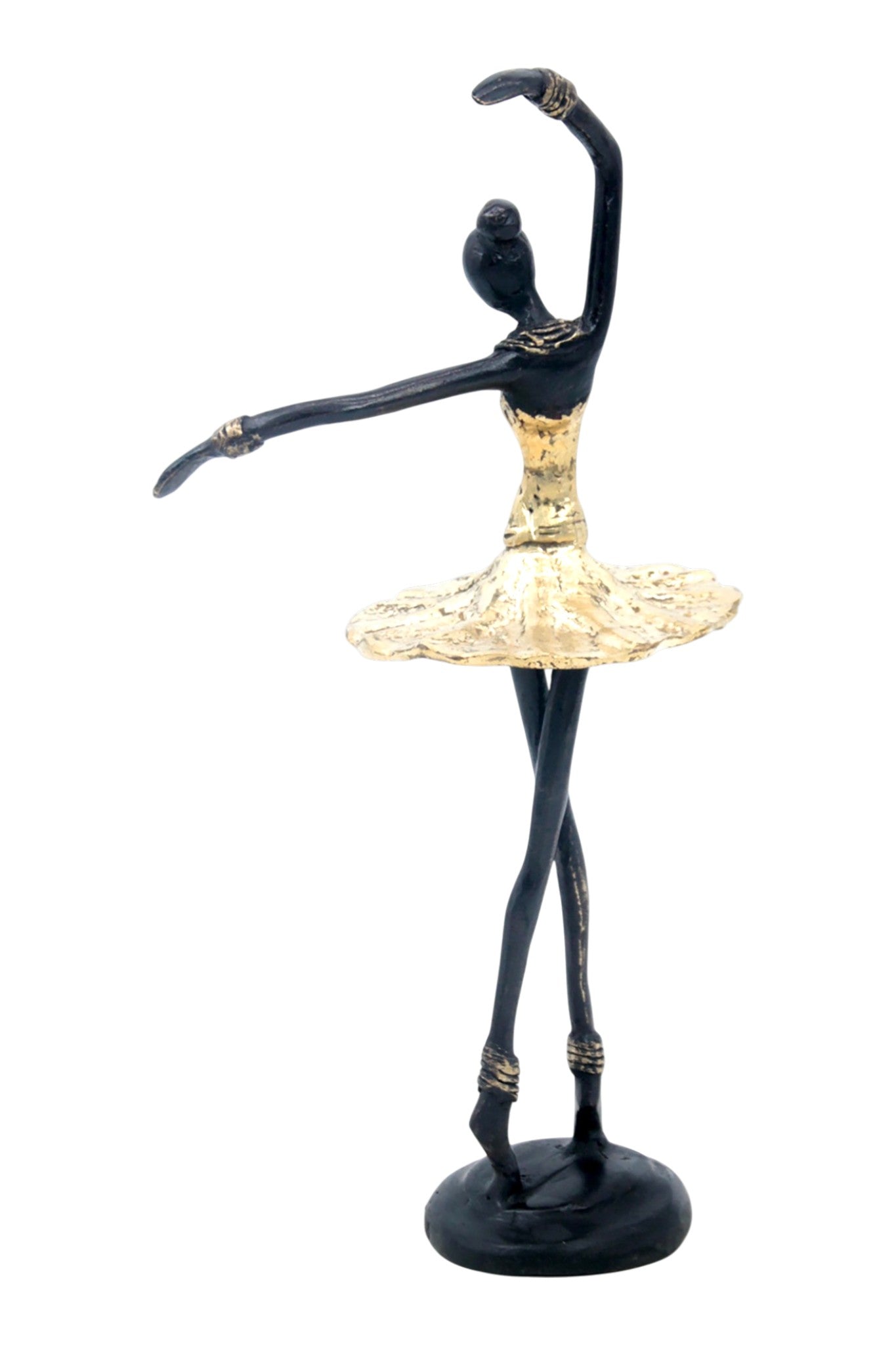 Ballerine 25 cm doré n°2 