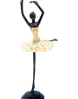 Ballerine 25 cm doré n°3 