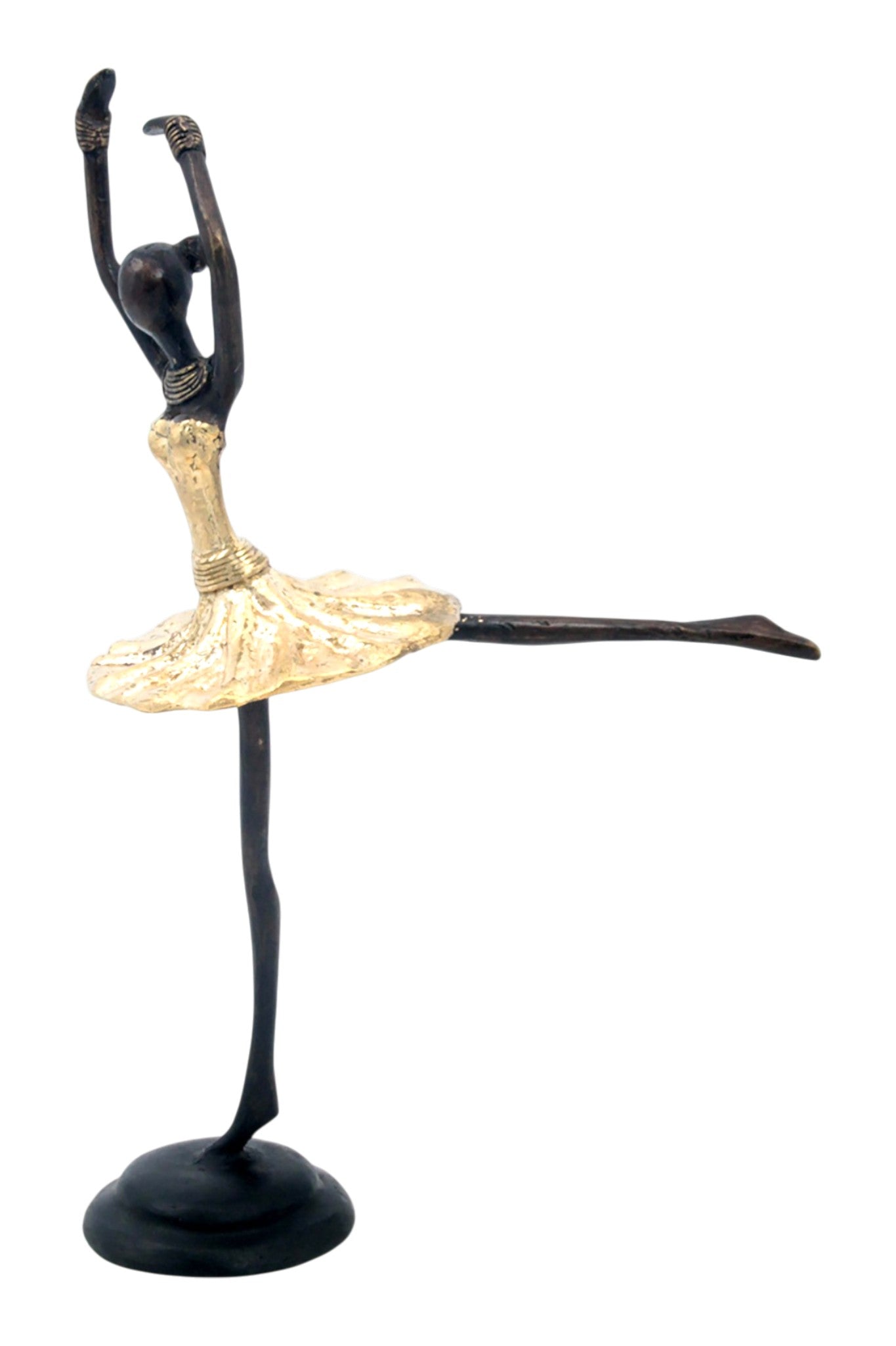 Ballerine 25 cm doré n°3 