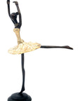 Ballerine 25 cm doré n°3 