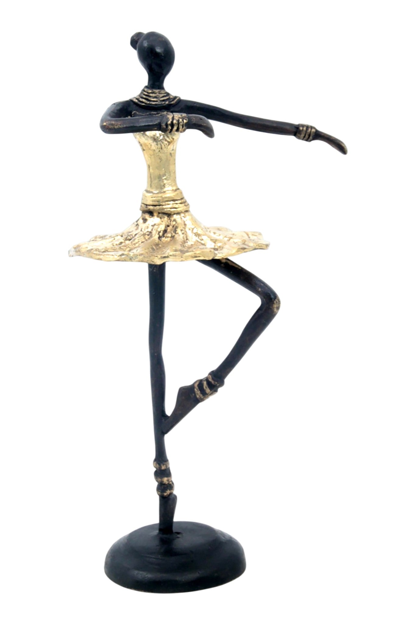Ballerine 25 cm doré n°4 