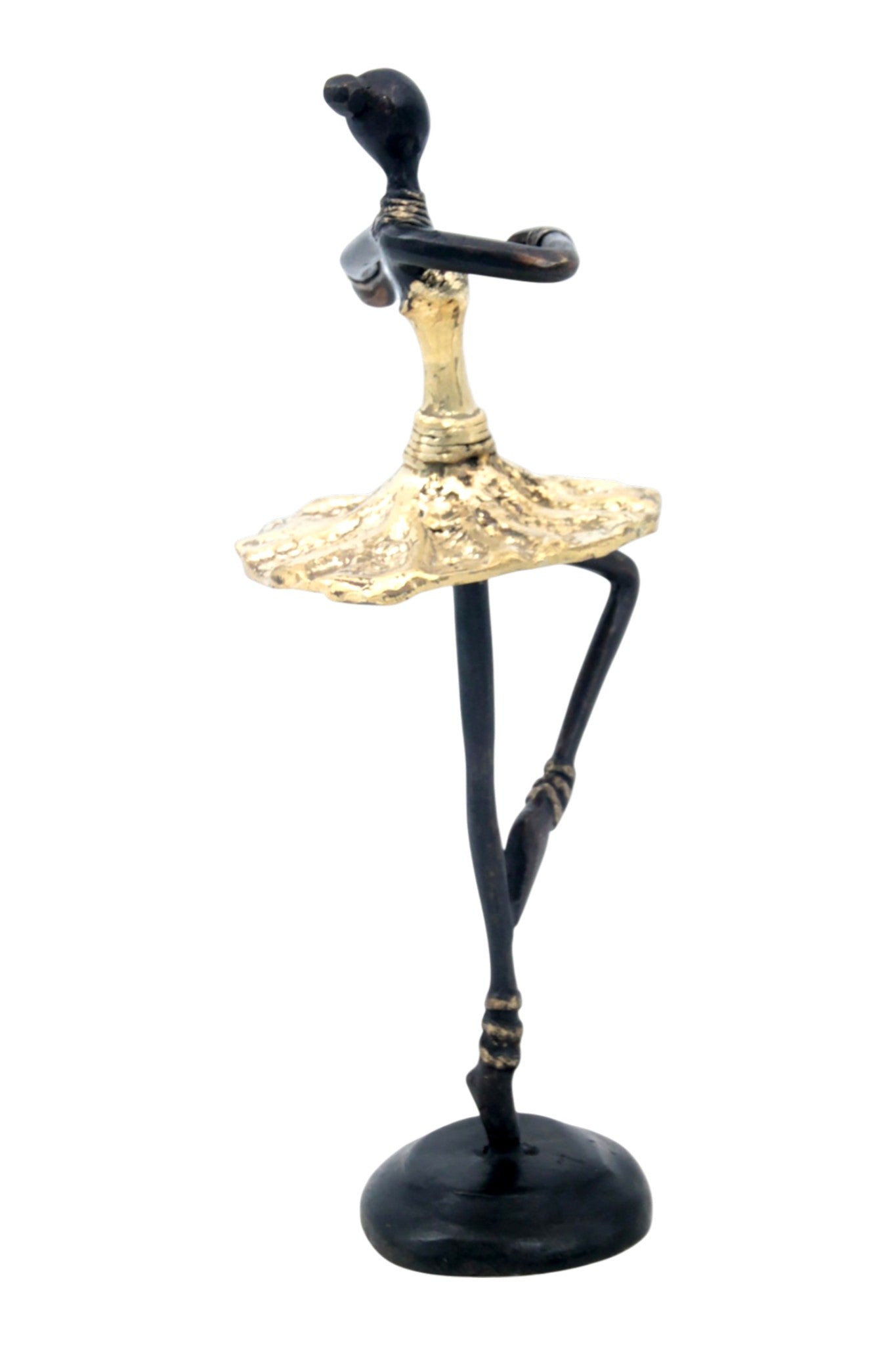 Ballerine 25 cm doré n°4 