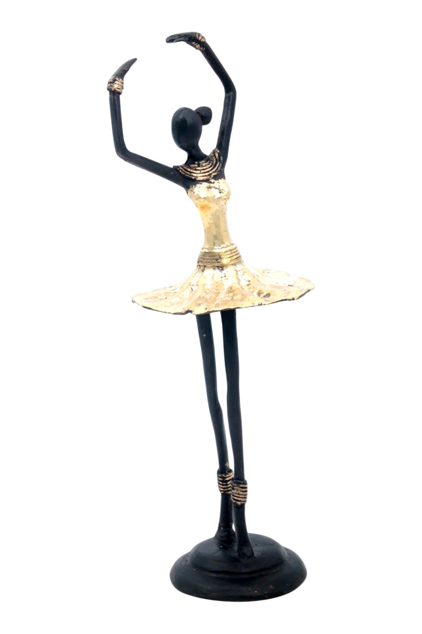 Ballerine 25 cm doré n°5 