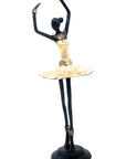 Ballerine 25 cm doré n°5 