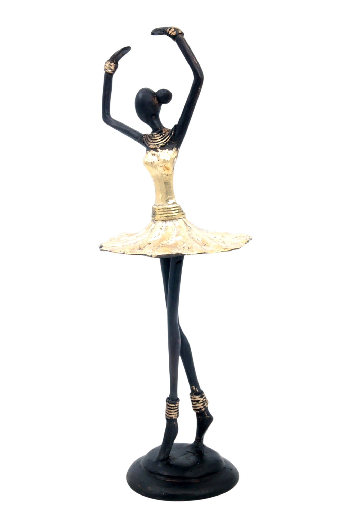 Ballerine 25 cm doré n°5 