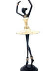 Ballerine 25 cm doré n°5 