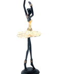 Ballerine 25 cm doré n°5 