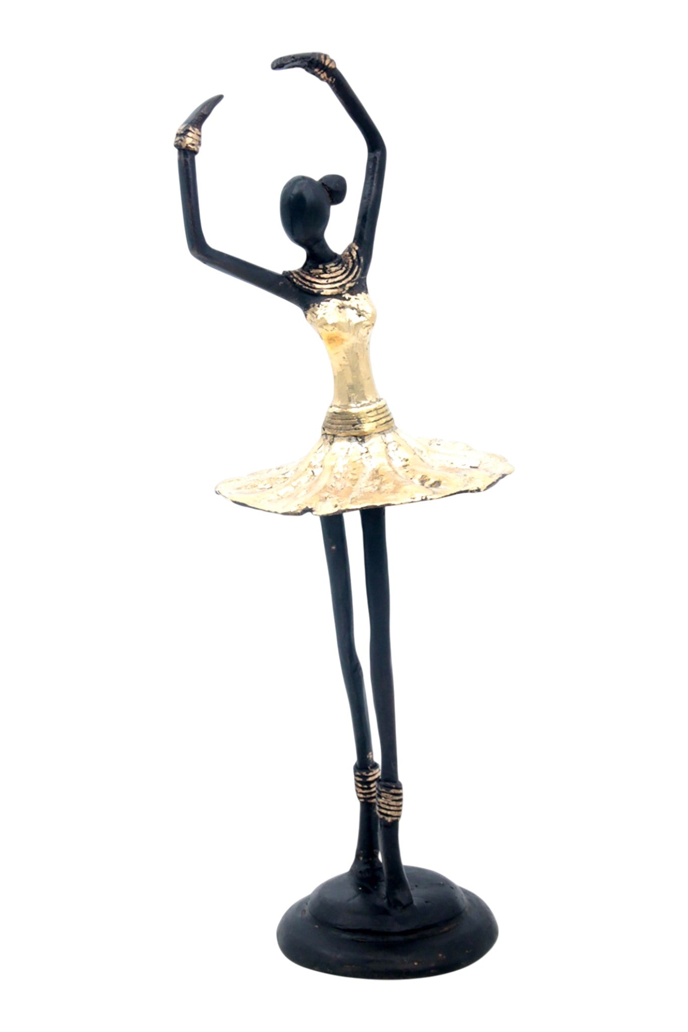 Ballerine 25 cm doré n°5 