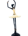 Ballerine 25 cm doré n°5 