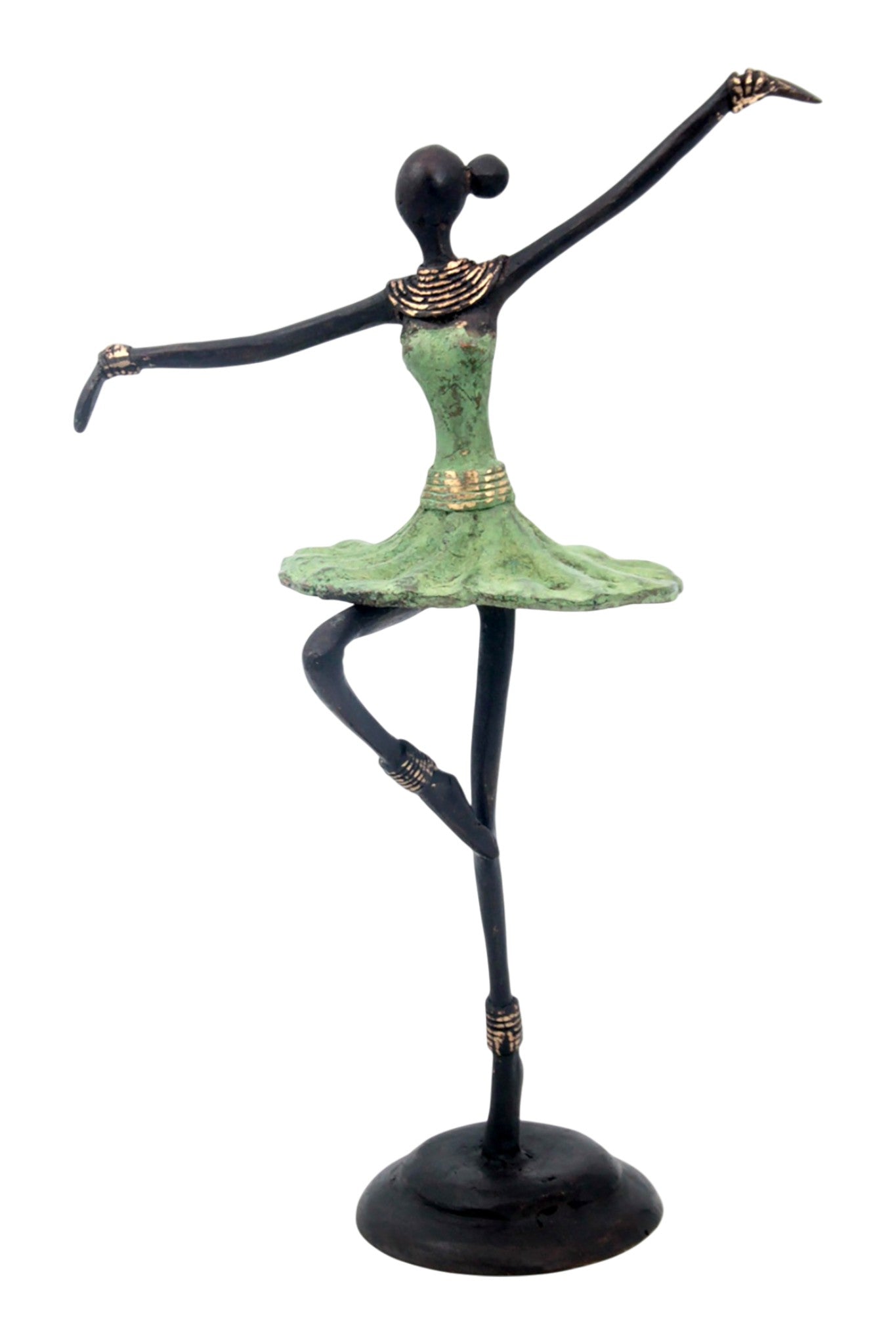 Ballerine 25 cm vert n°4 