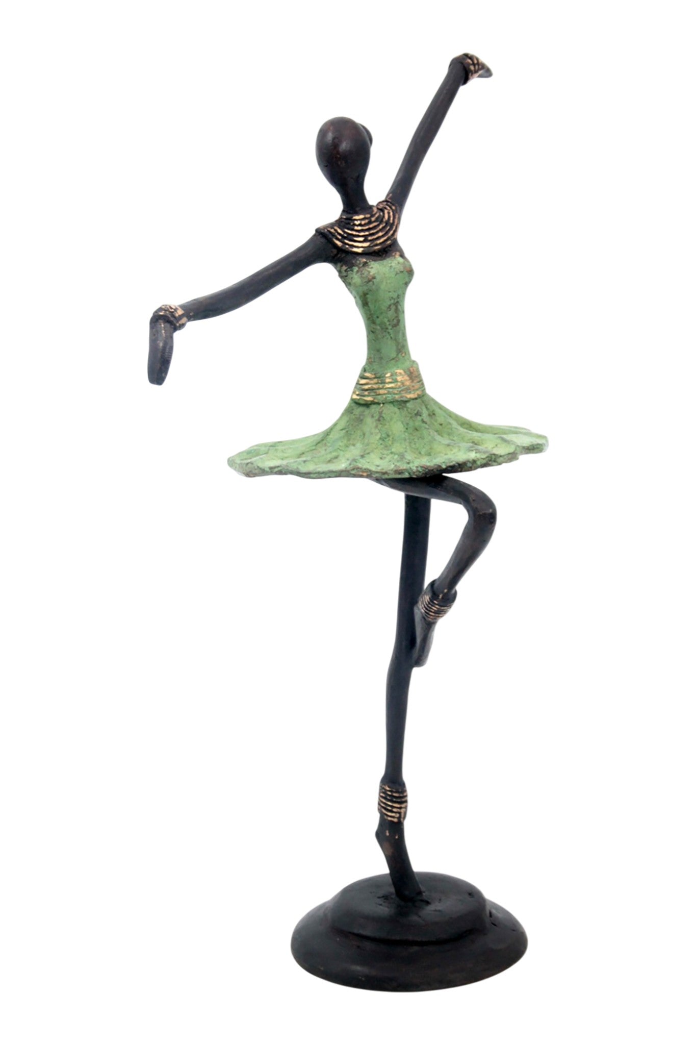 Ballerine 25 cm vert n°4 