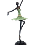 Ballerine 25 cm vert n°4 