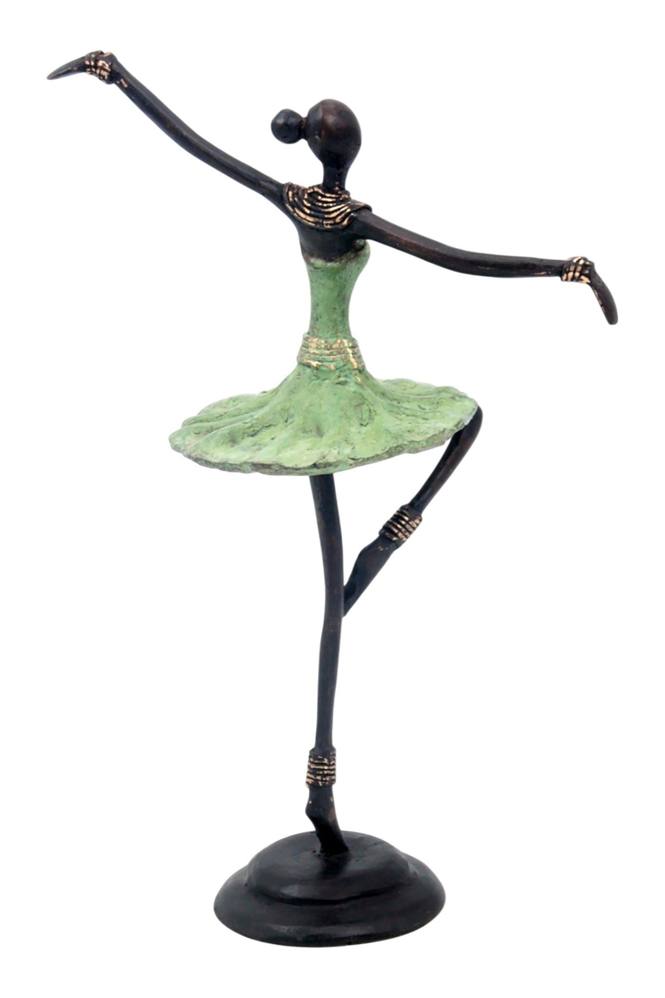 Ballerine 25 cm vert n°4 