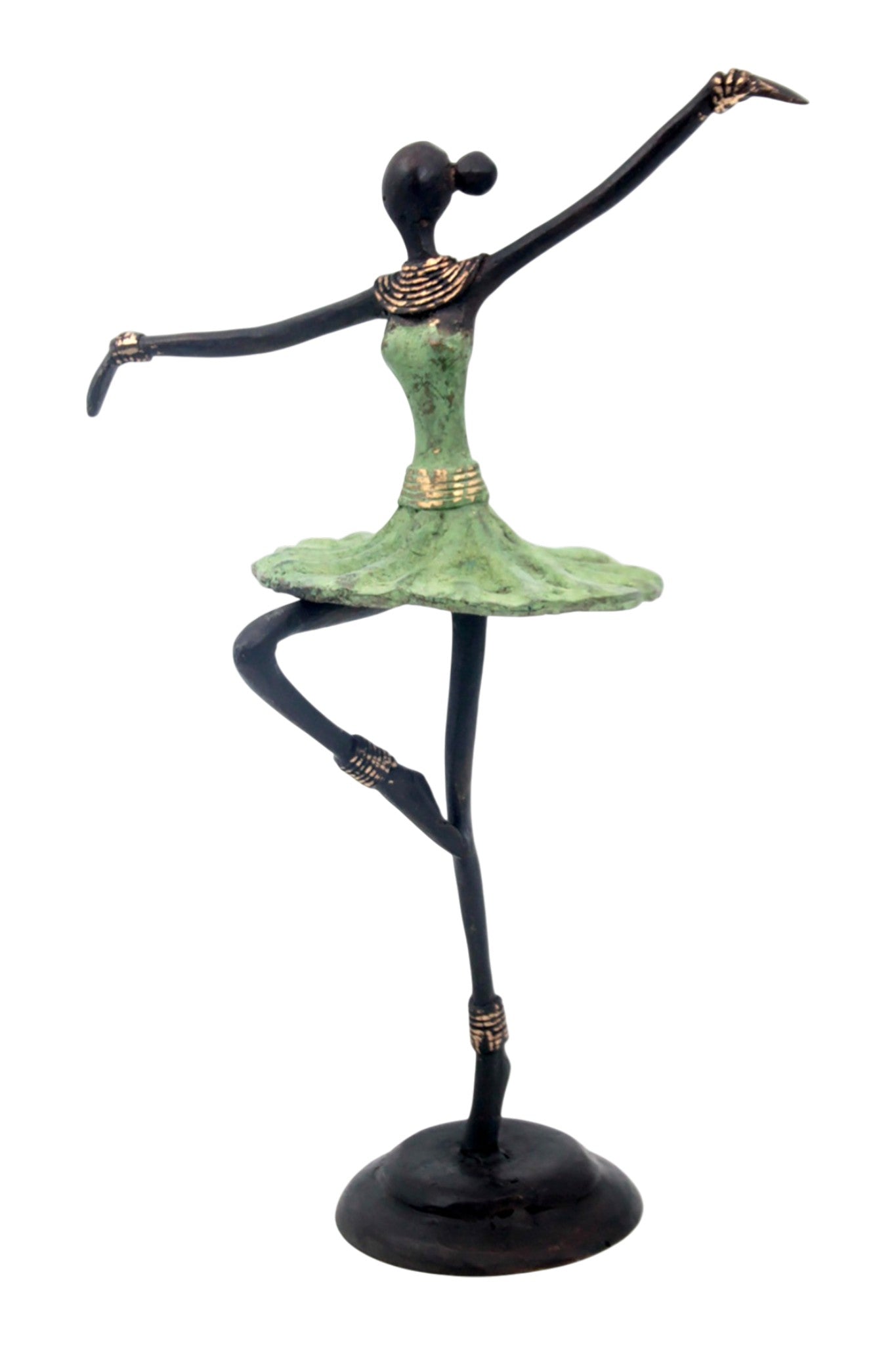 Ballerine 25 cm vert n°4 