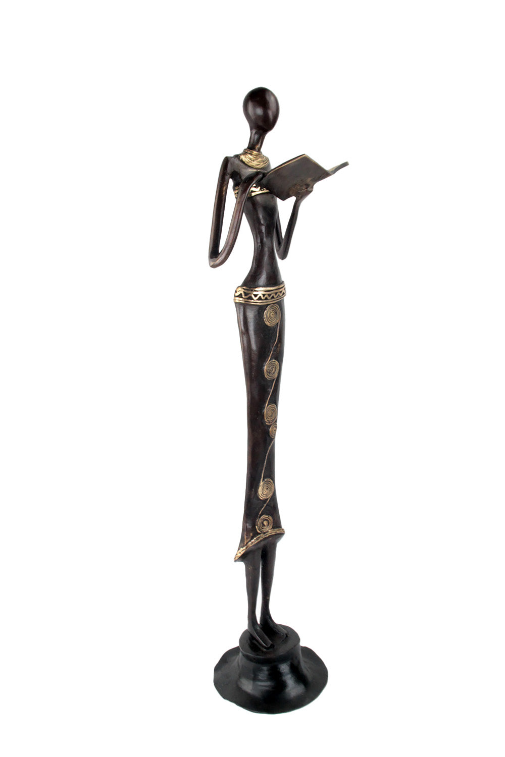 Bronze Moma 60 cm marron n°1 Bronzes d'Afrique