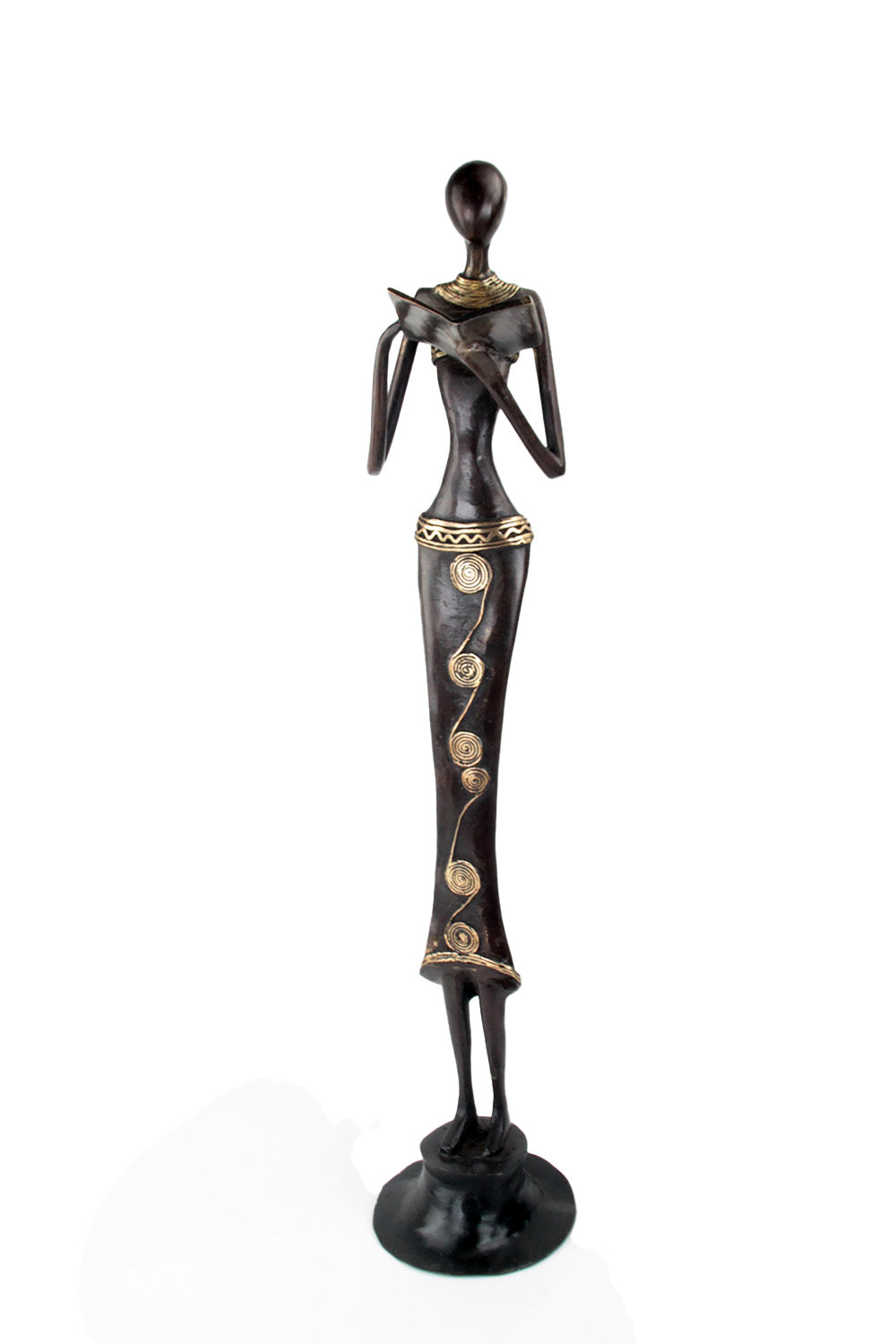 Bronze Moma 60 cm marron n°1 Bronzes d'Afrique