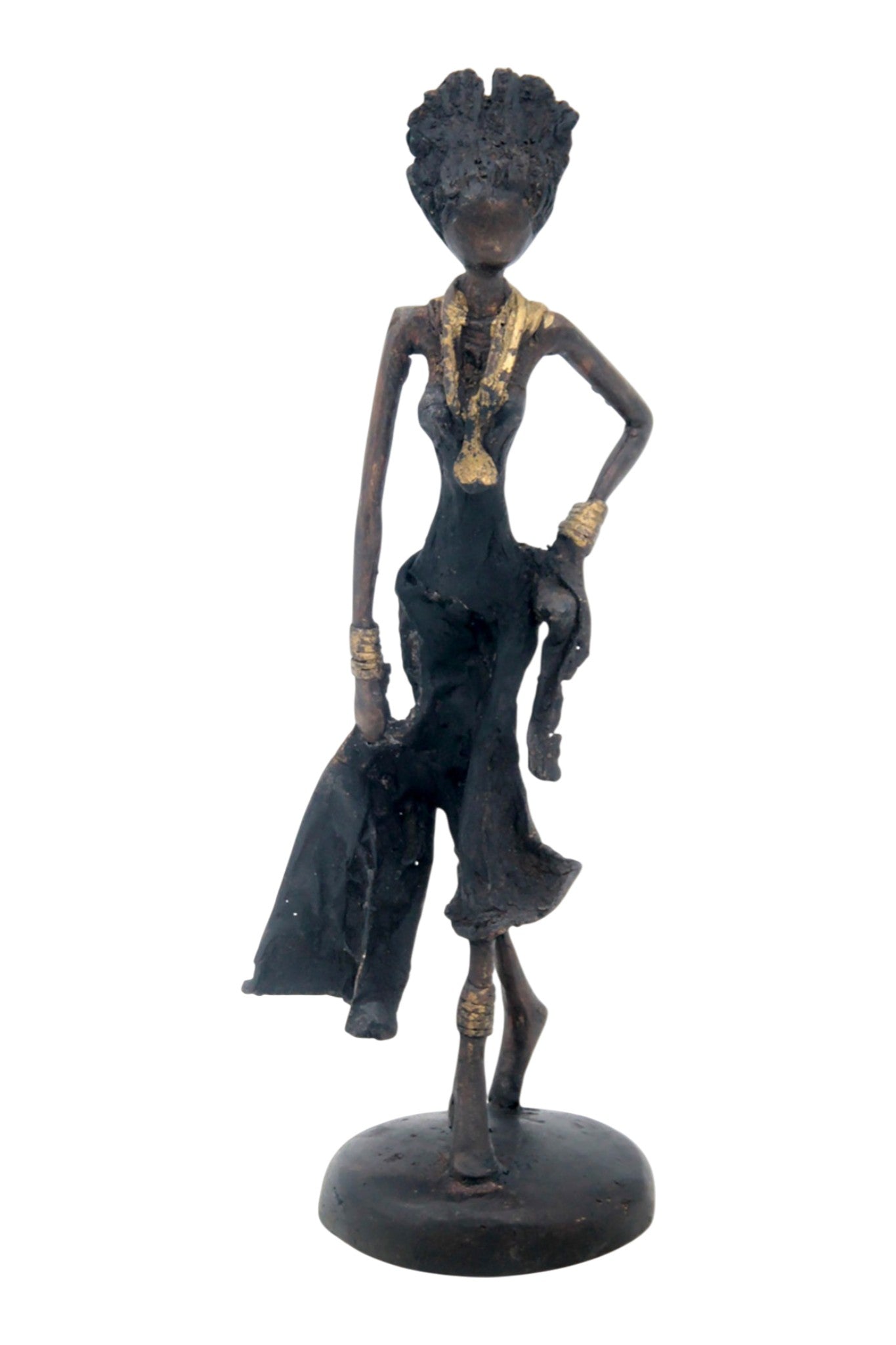 Bronze 20 cm noir n°4 