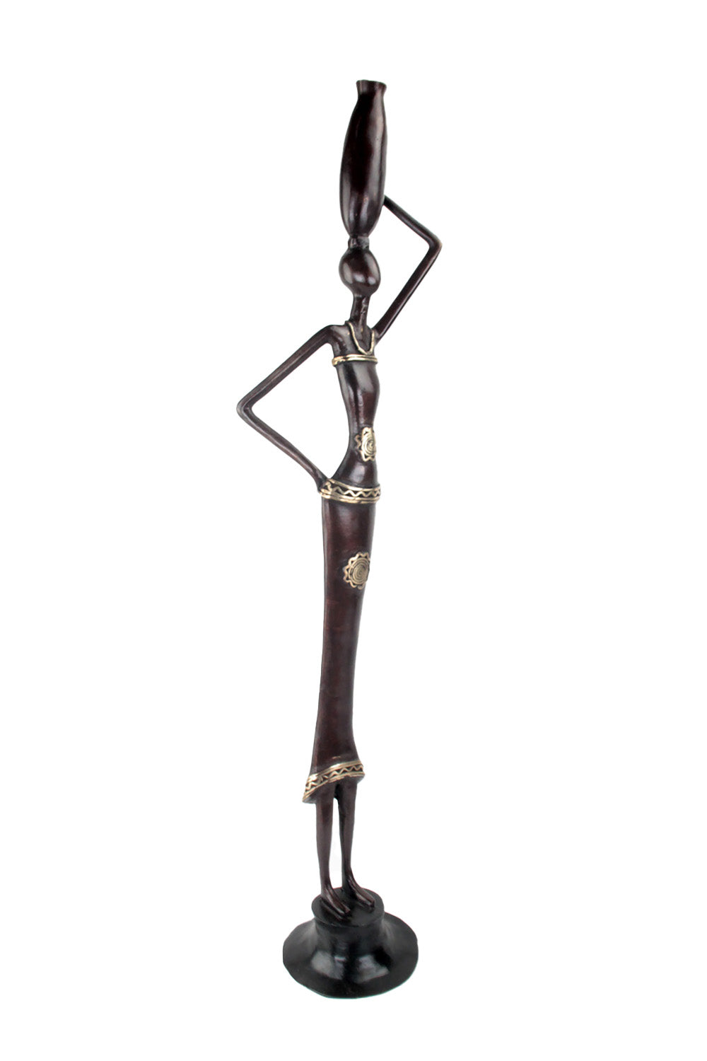 Bronze Moma 60 cm marron n°2 Bronzes d'Afrique