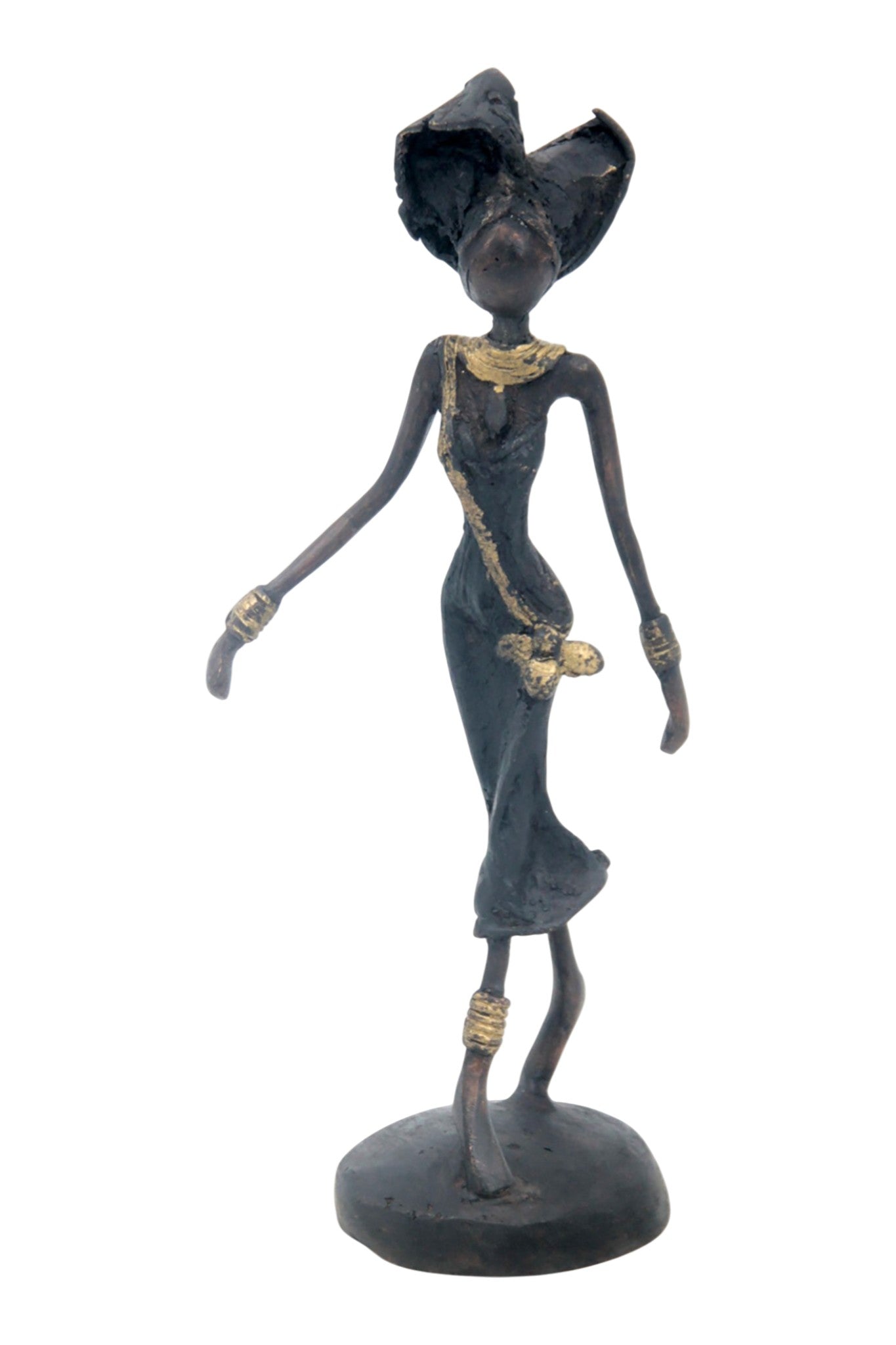 Bronze 20 cm noir n°6 