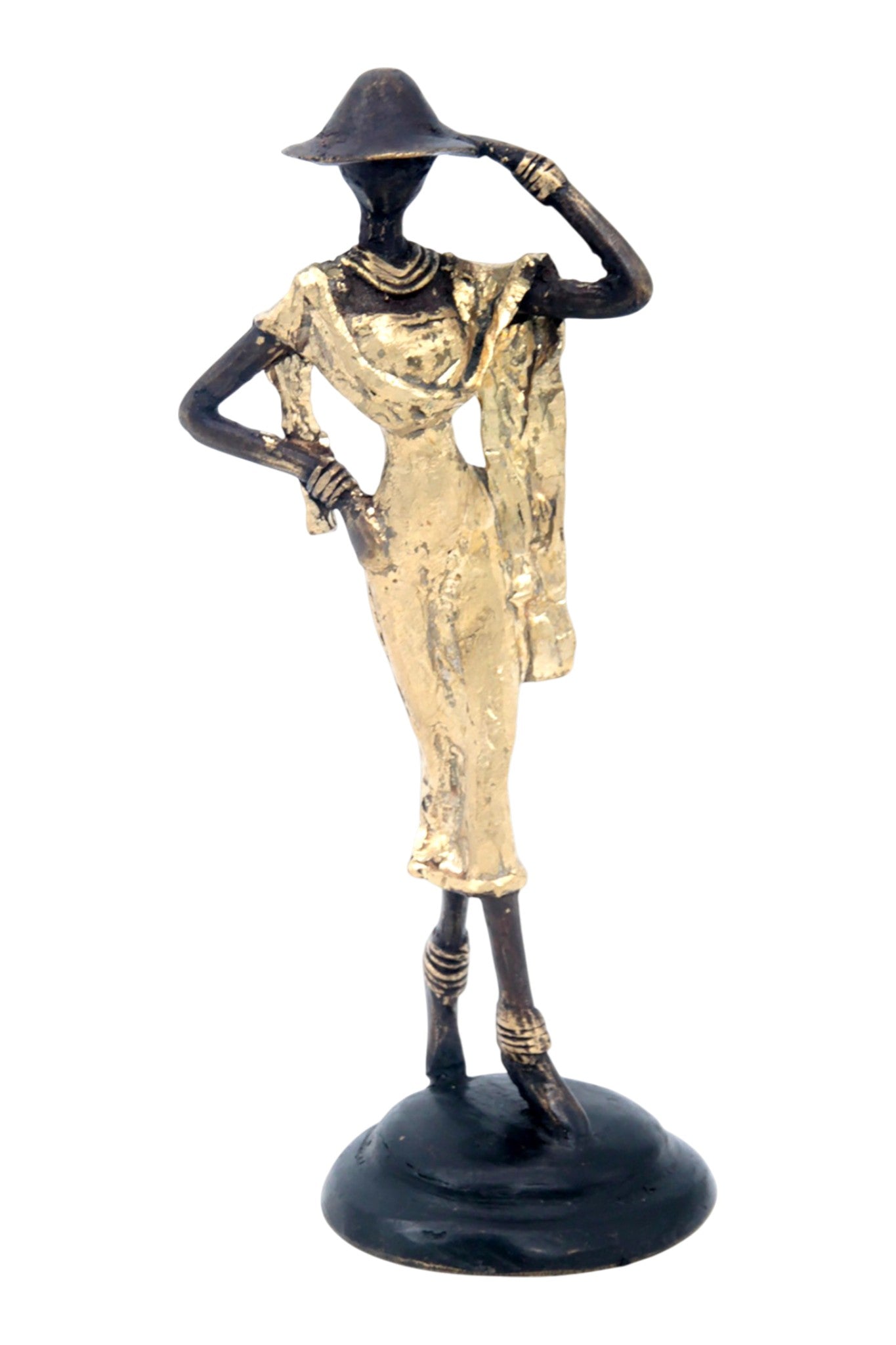 Bronze 20 cm doré n°1 