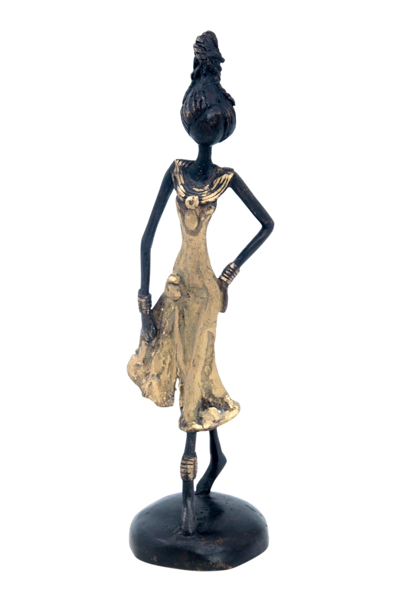 Bronze 20 cm doré n°2 