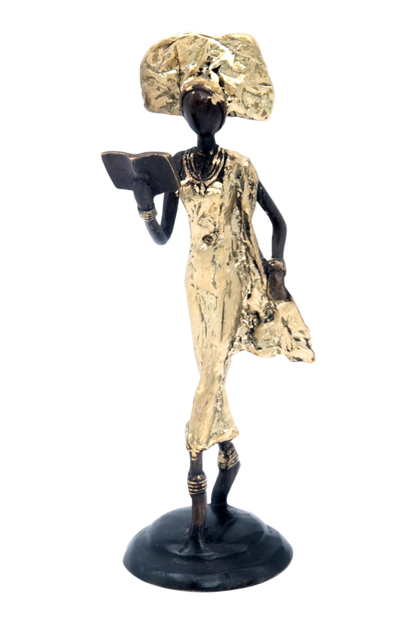 Bronze 20 cm doré n°3 