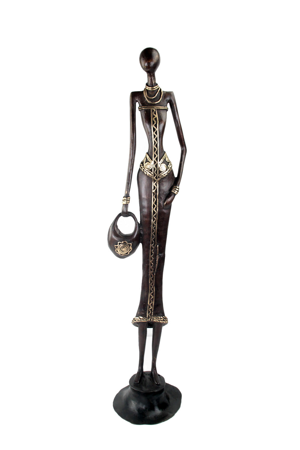 Bronze Moma 60 cm marron n°4 Bronzes d'Afrique