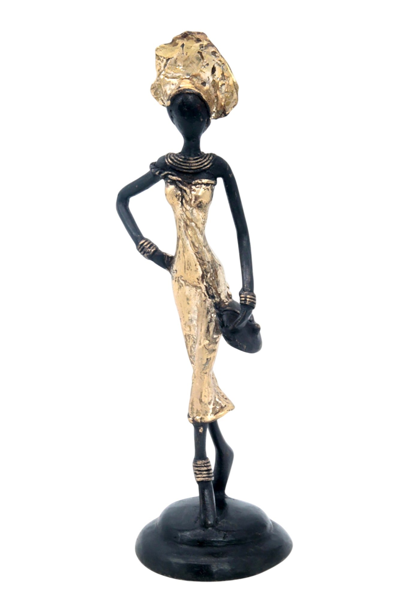 Bronze 20 cm doré n°6 