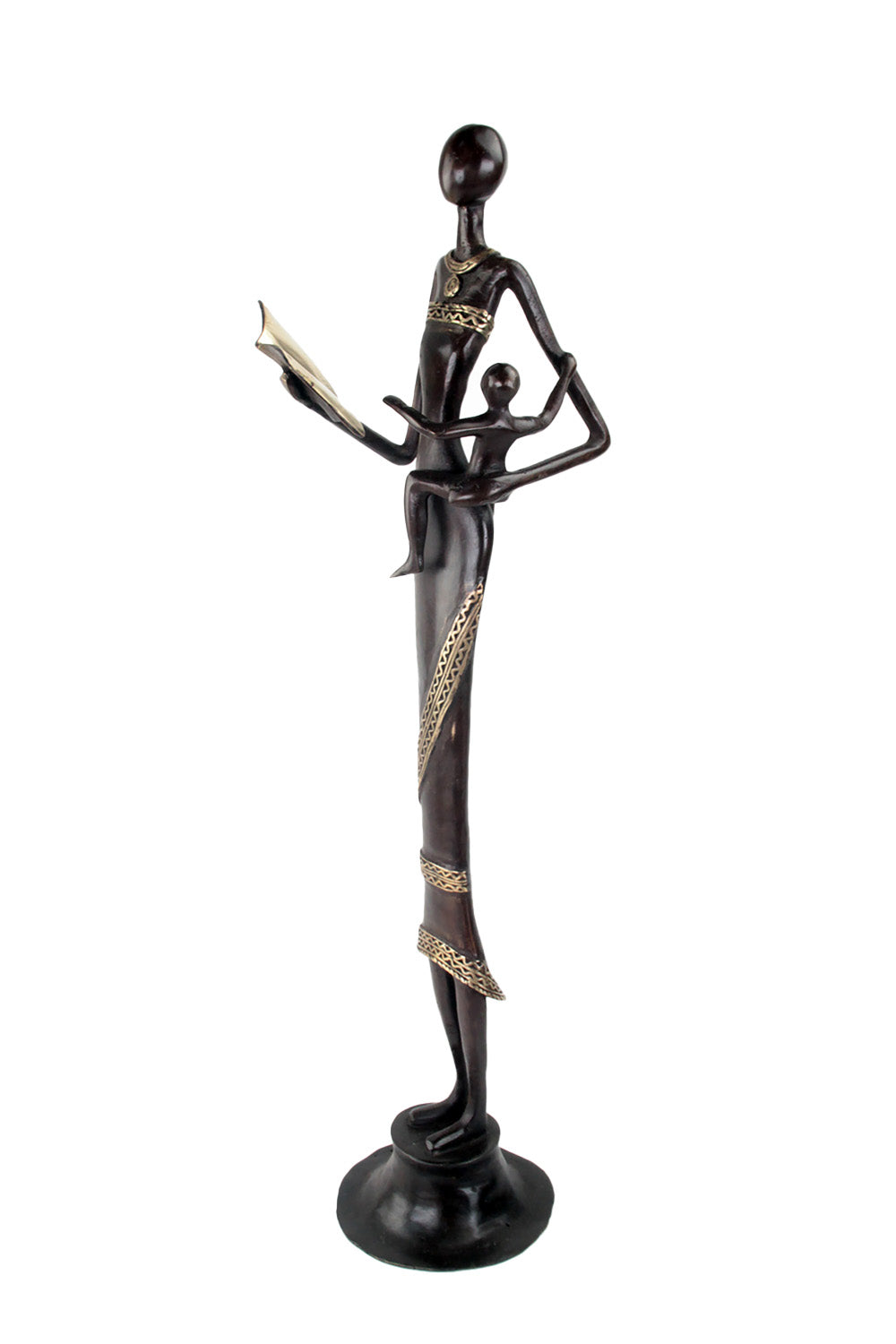 Bronze Moma 60 cm marron n°7 Bronzes d'Afrique