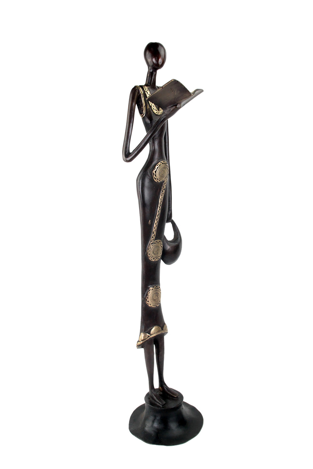 Bronze Moma 60 cm marron n°9 Bronzes d'Afrique