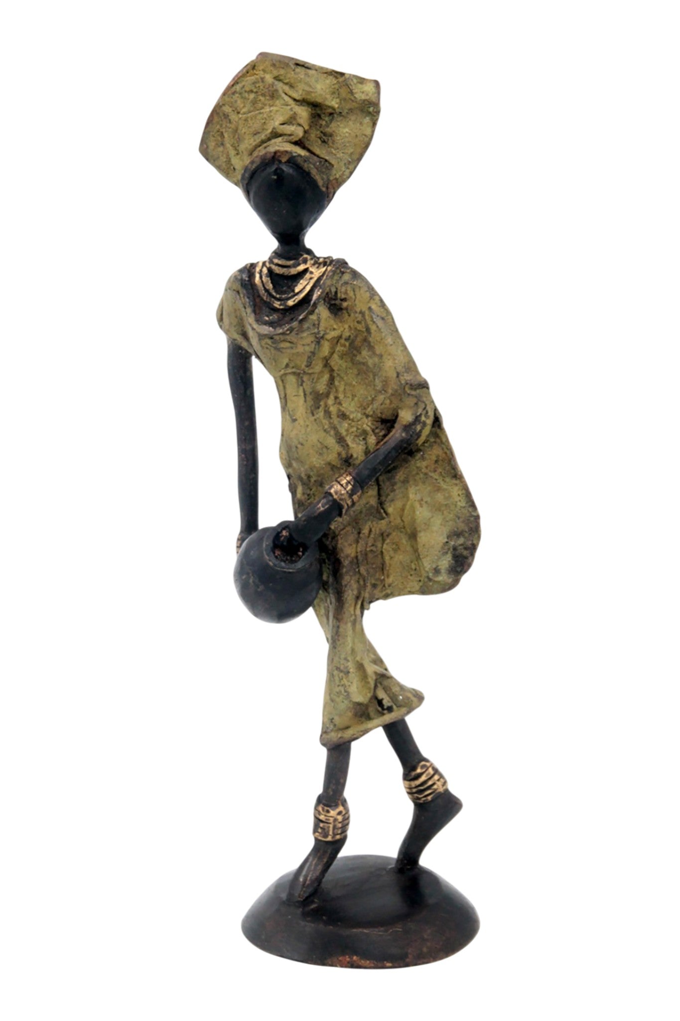 Bronze 20 cm vert n°7 