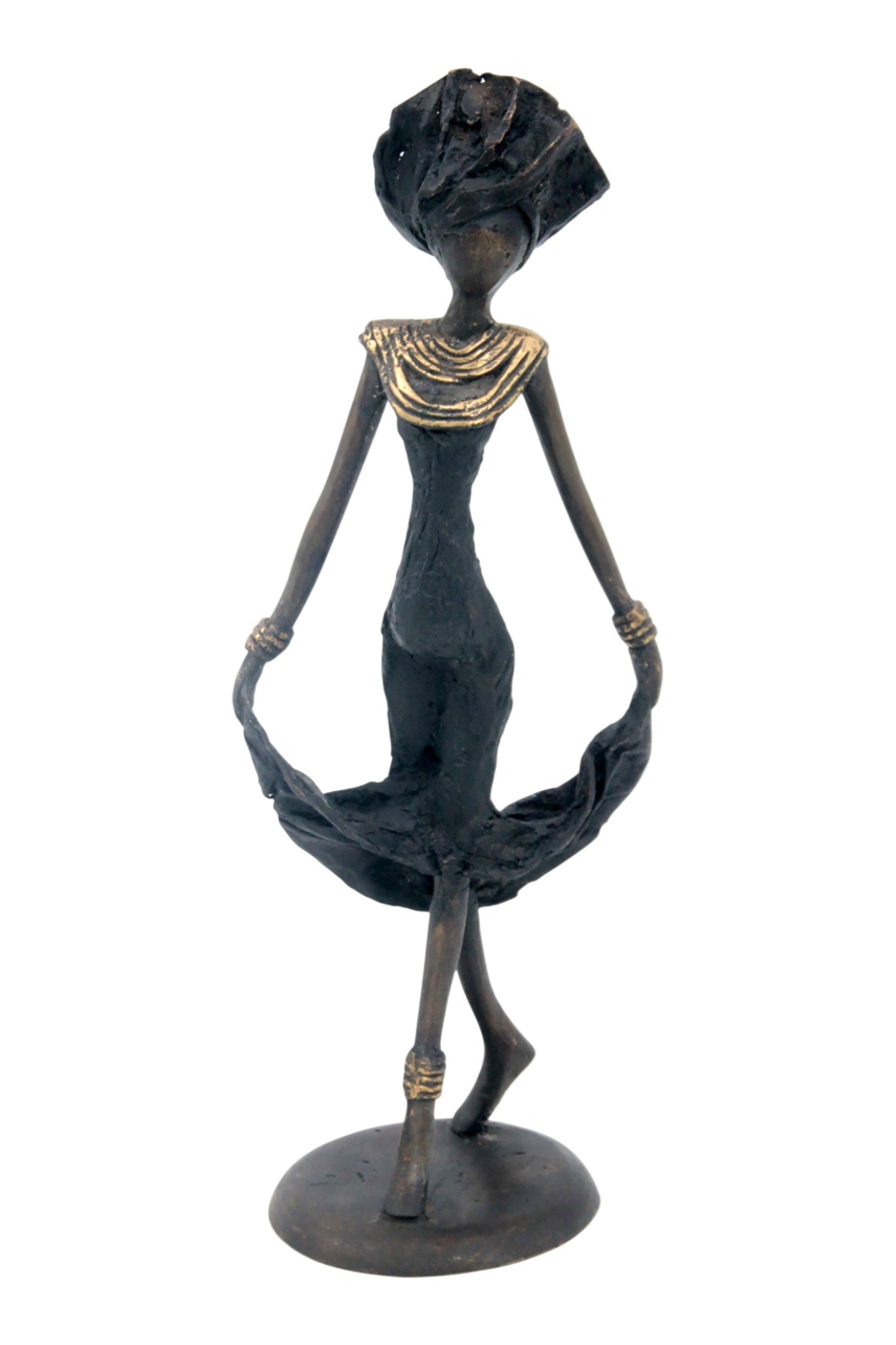 Bronze 25 cm noir n°8 