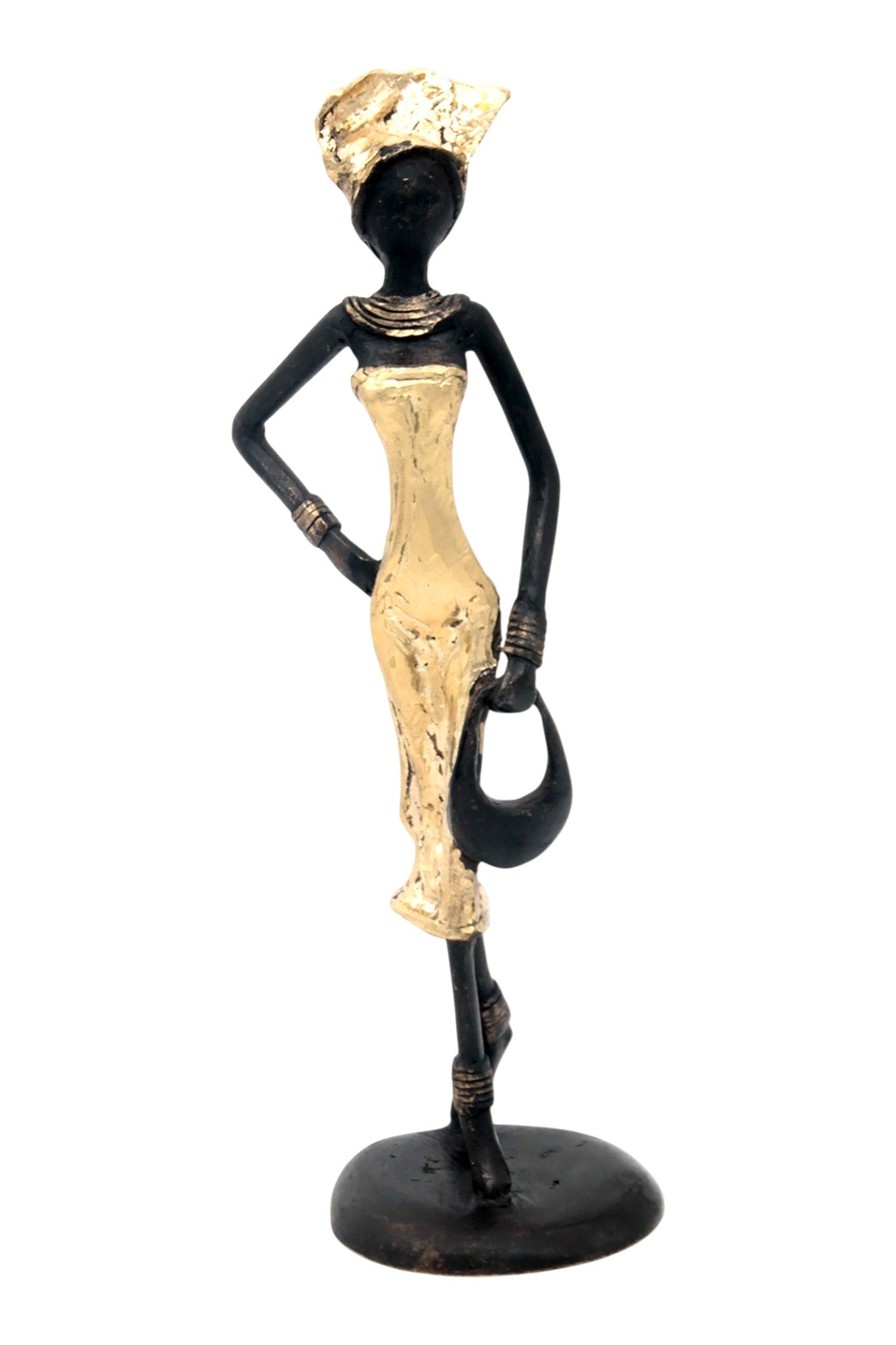 Bronze 25 cm doré n°9 