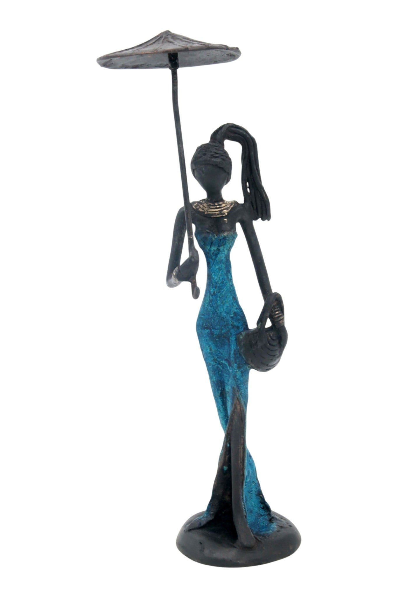 Bronze 25 cm bleu n°29 