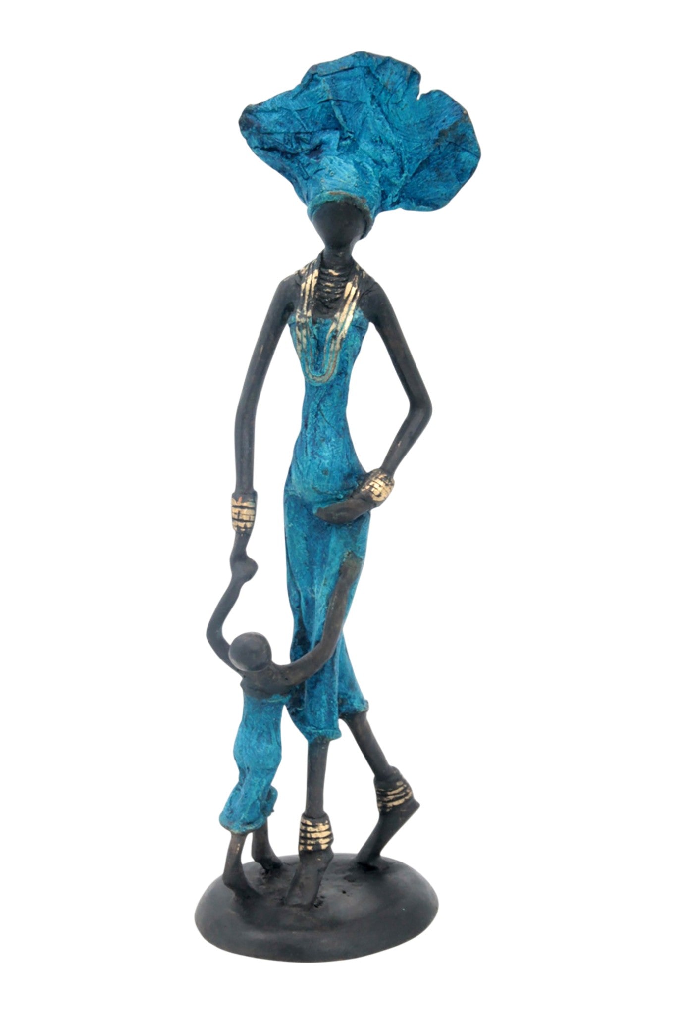 Bronze 25 cm bleu n°33 