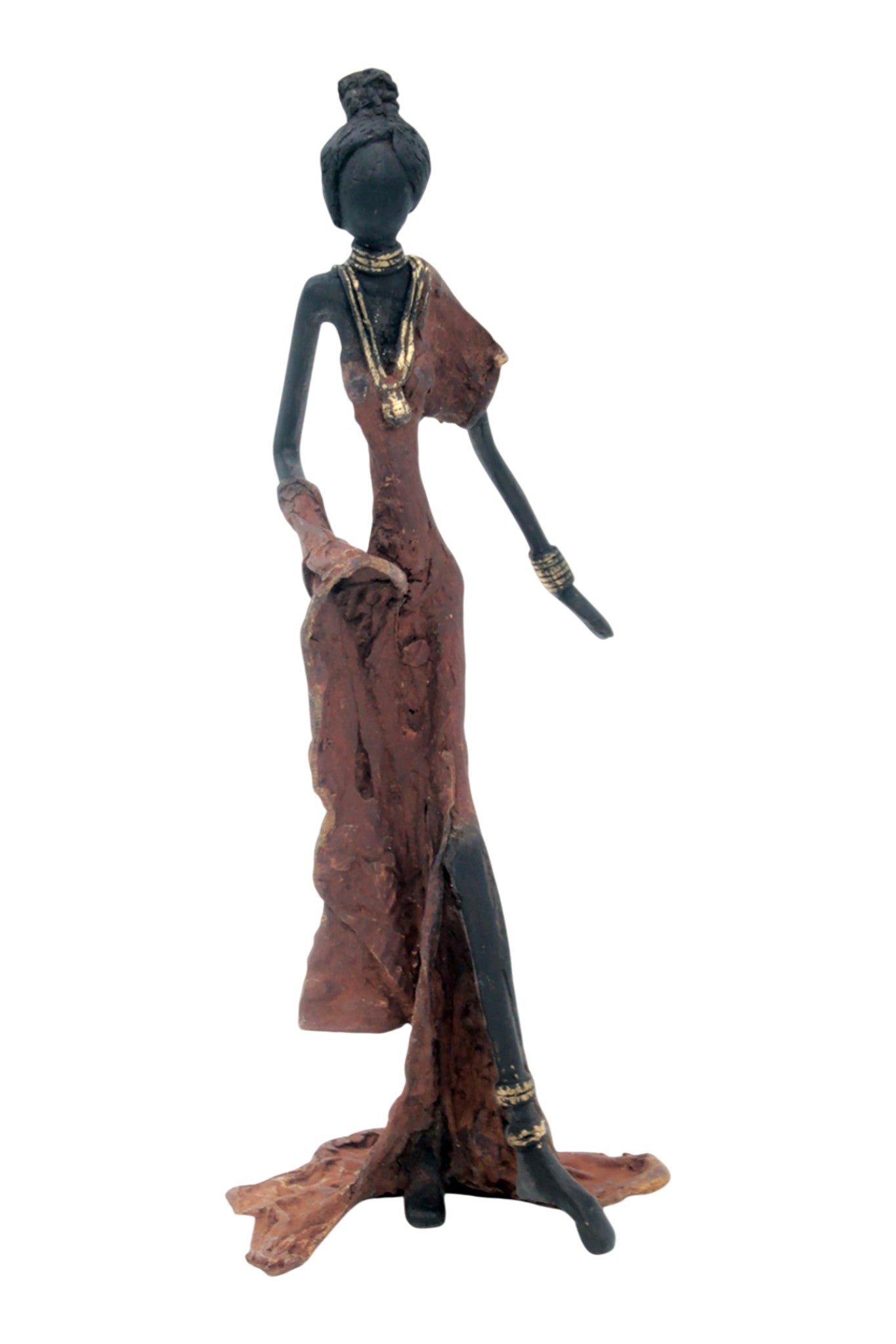 Bronze 35 cm marron n°1 
