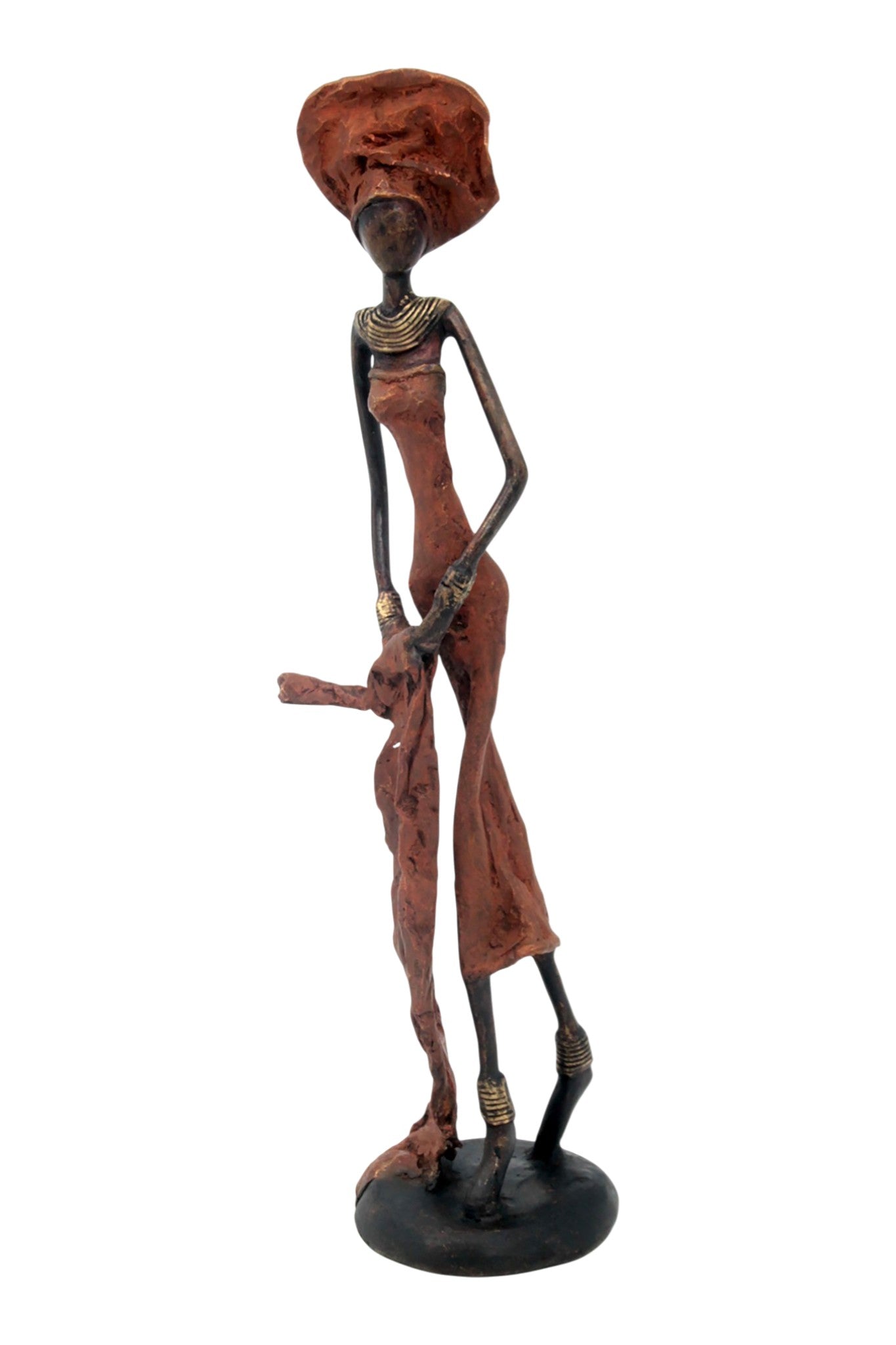 Bronze 35 cm marron n°7 