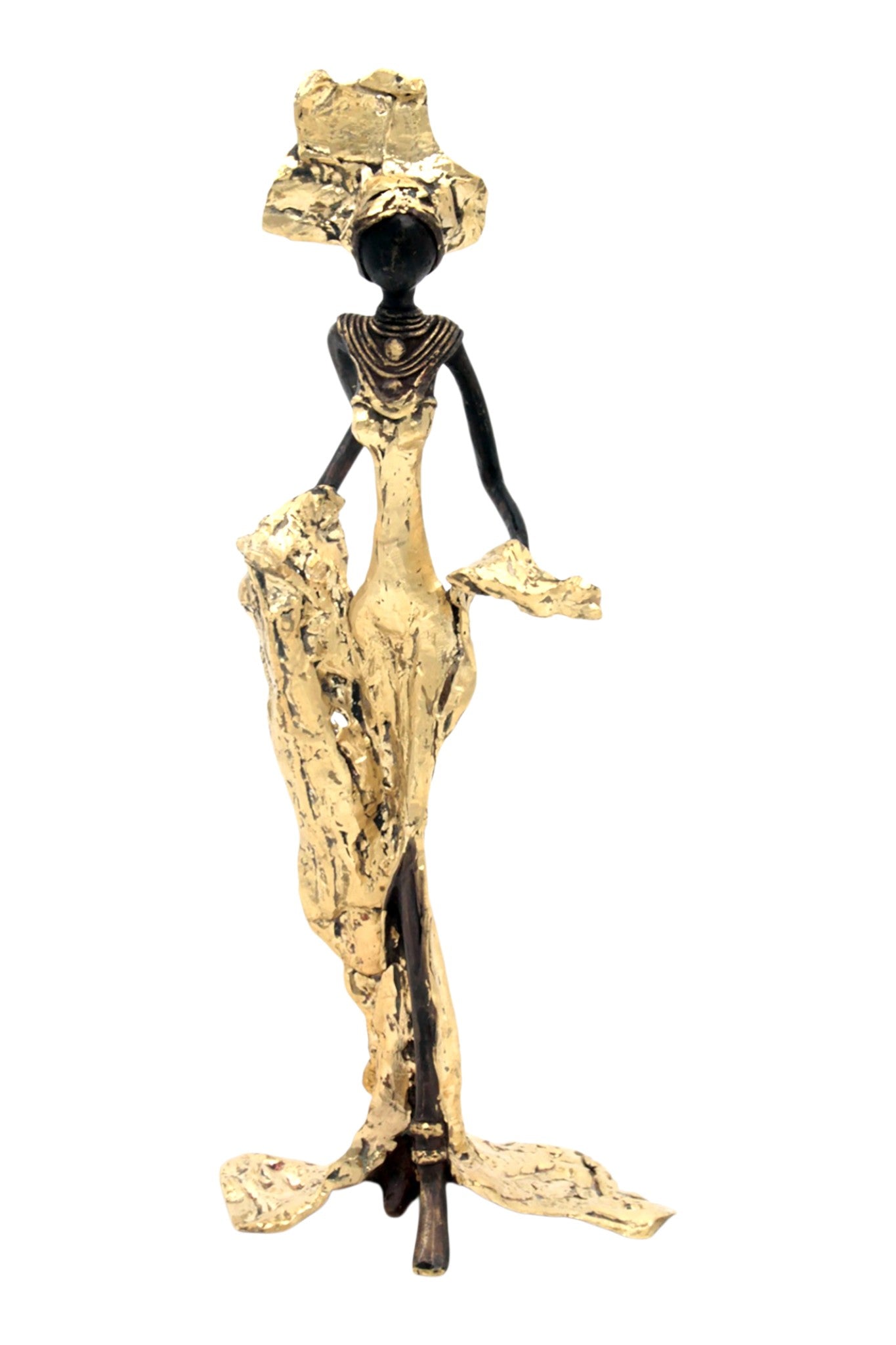 Bronze 35 cm doré n°4 