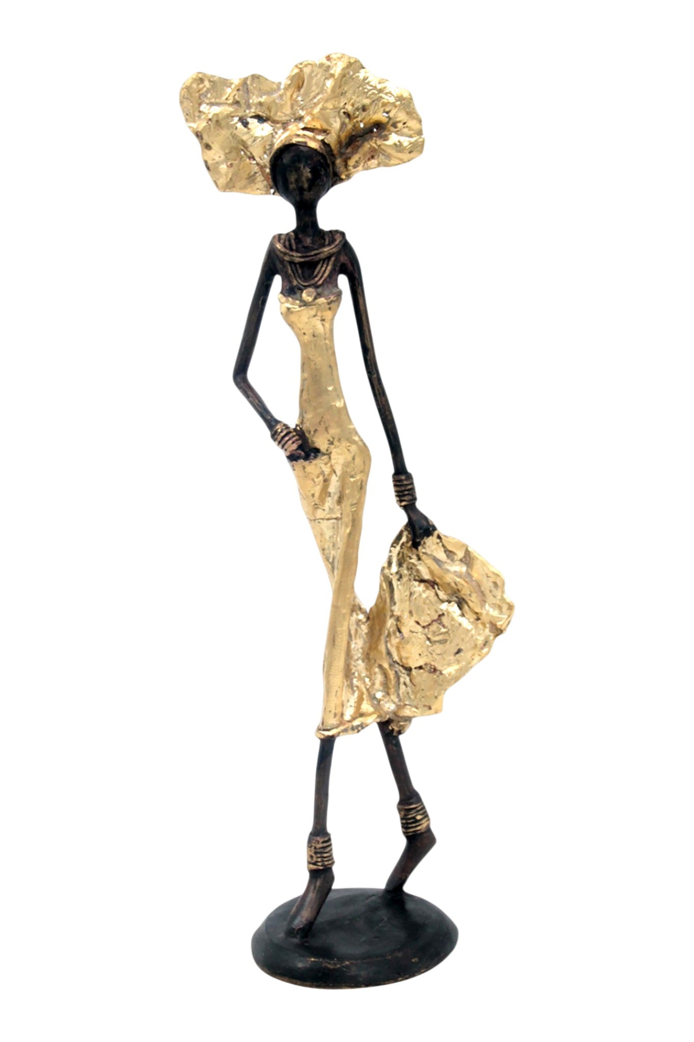 Bronze 35 cm doré n°6 