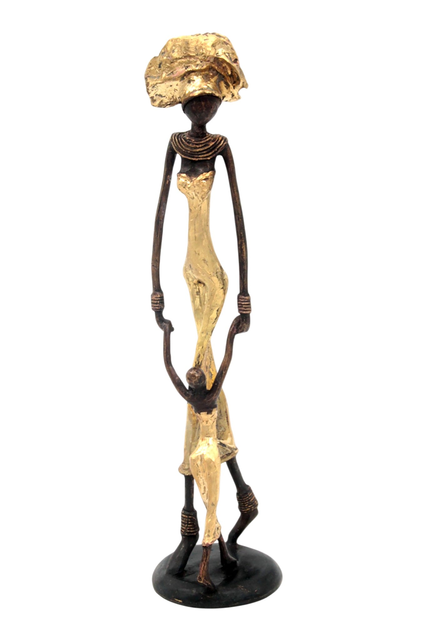 Bronze 35 cm doré n°10 