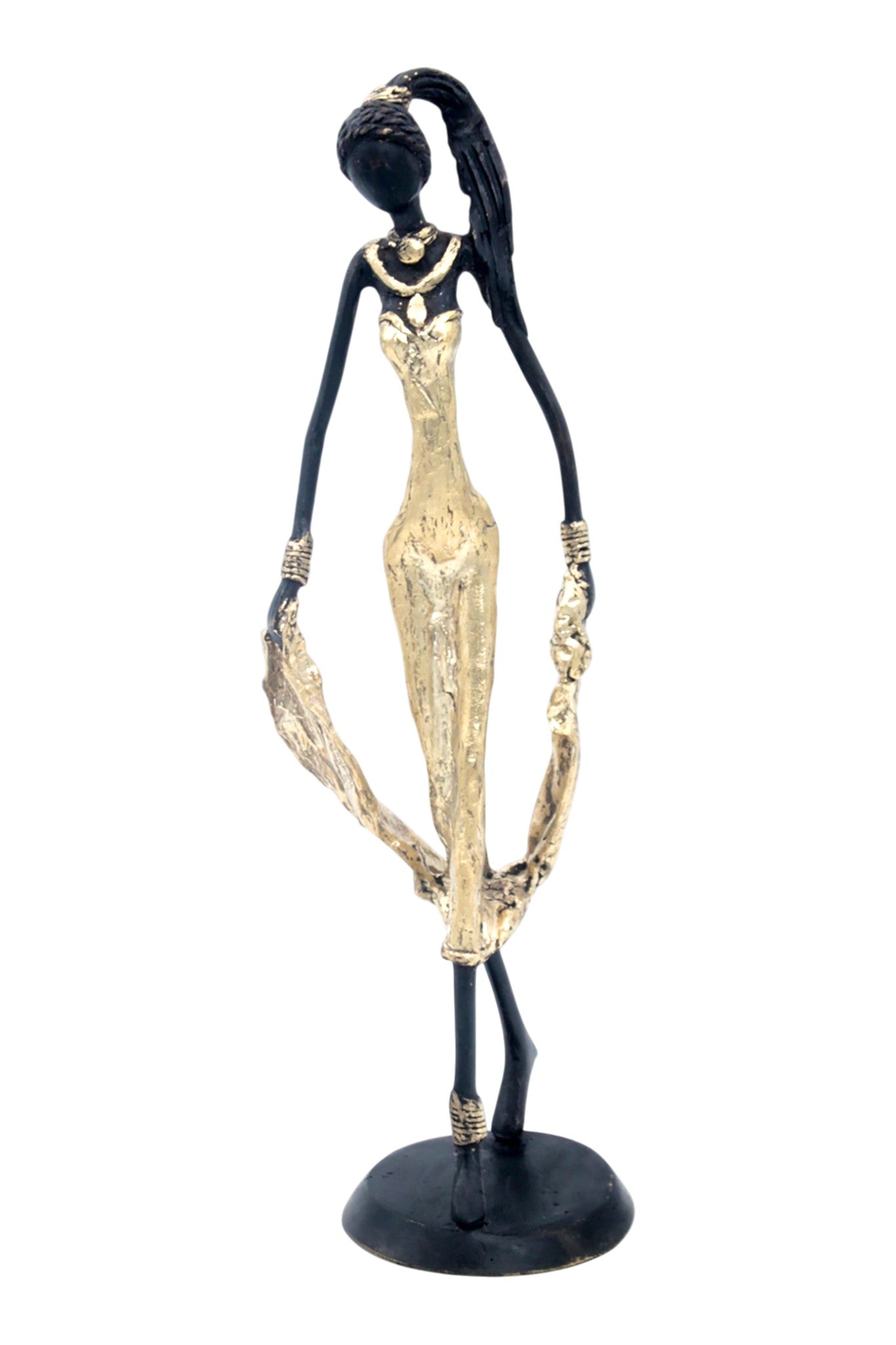 Bronze 35 cm doré n°12 