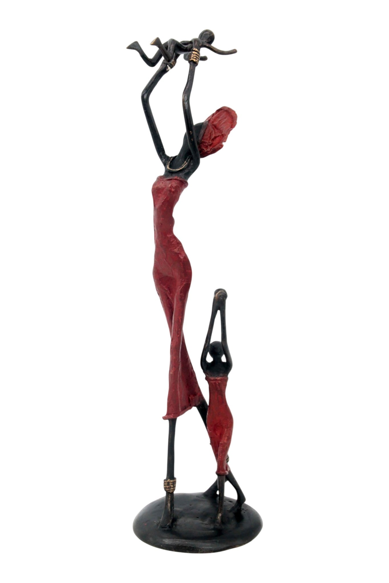 Bronze 35 cm rouge n°1 