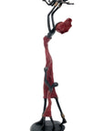 Bronze 35 cm rouge n°1 