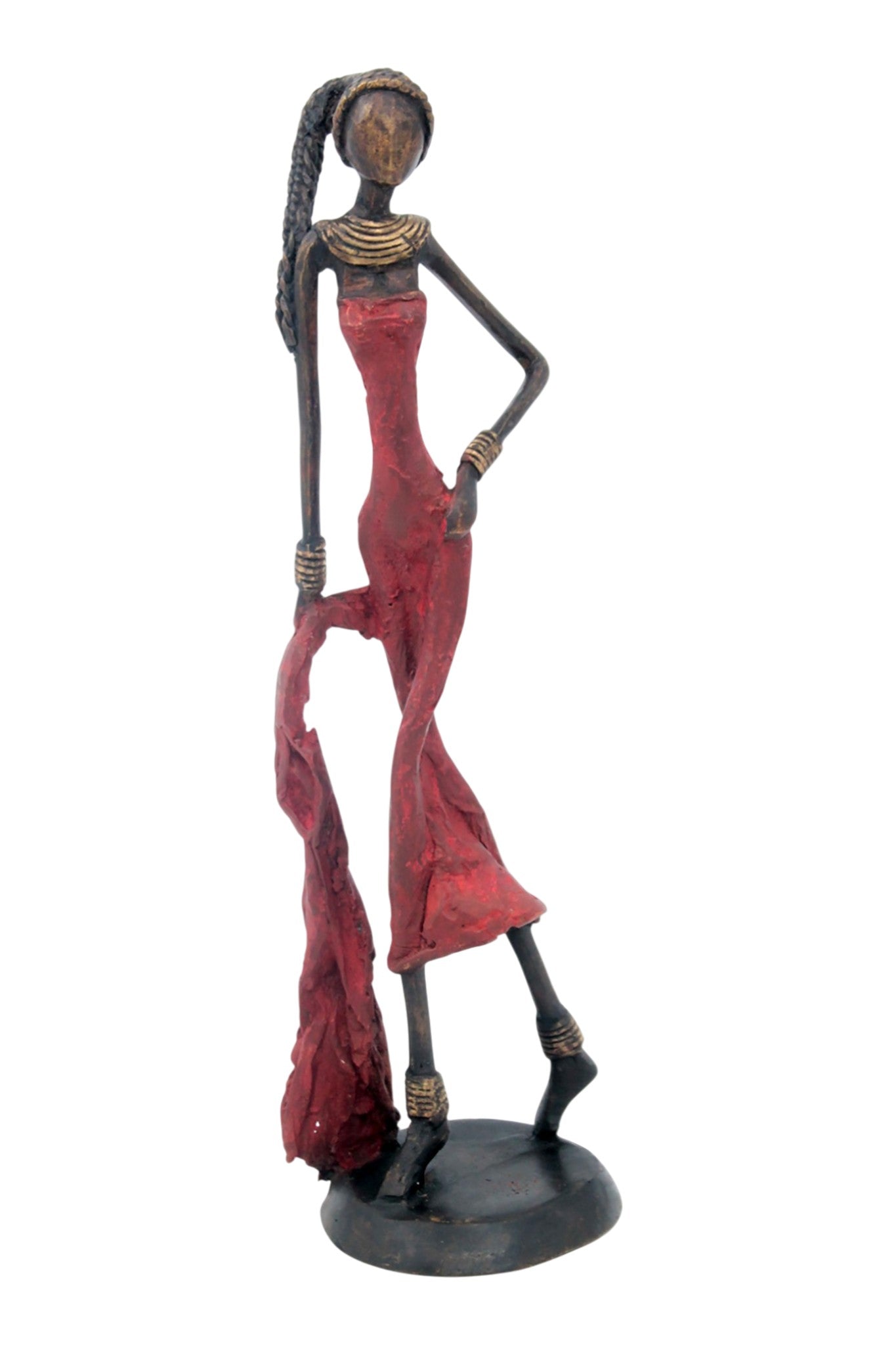 Bronze 35 cm rouge n°8 